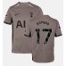 Tottenham Hotspur Cristian Romero #17 Tredje matchtröja 2023-24 Kortärmad Billigt